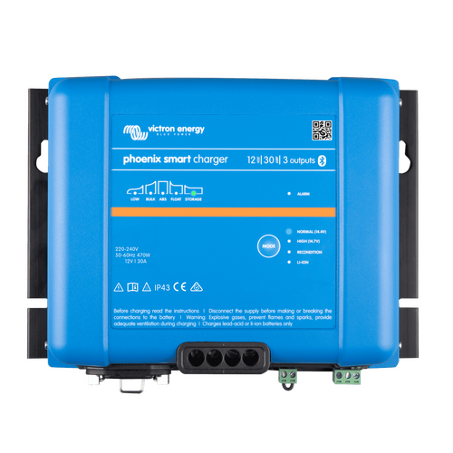 Victron 12V 30A Multi-Bank Phoenix Smart IP43 12/30(3) Battery Charger