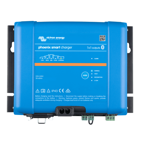 Victron 24V 16A Phoenix Smart IP43 24/16(1+1) Battery Charger