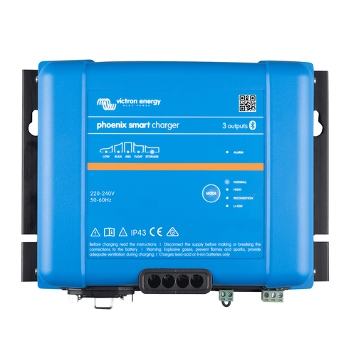 Victron 24V 16A Multi-Bank Phoenix Smart IP43 24/16(3) Battery Charger