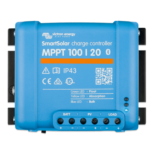 Victron 12/24/48V 20A SmartSolar MPPT 100/20 Bluetooth Solar Charge Controller