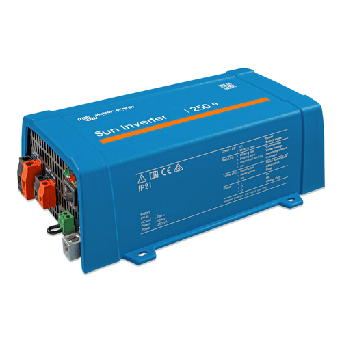 Victron 24V 250VA Sun Inverter 24/250-10 IEC Plug+ 10A PWM Solar Charge Controller