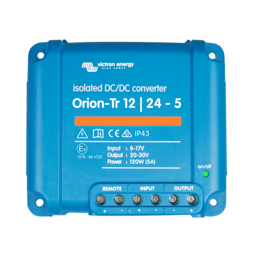 Victron 12V to 24V Orion-Tr 12/24-5A Isolated DC-DC Converter