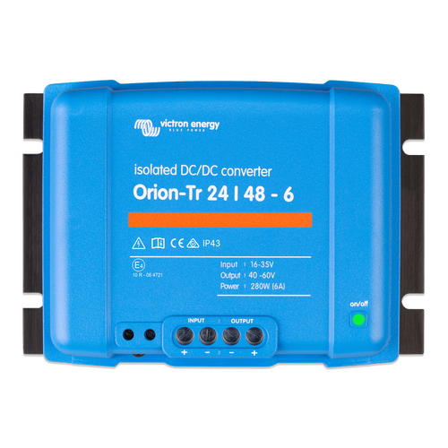 Victron 24V to 48V Orion-Tr 24/48-6A Isolated DC-DC Converter