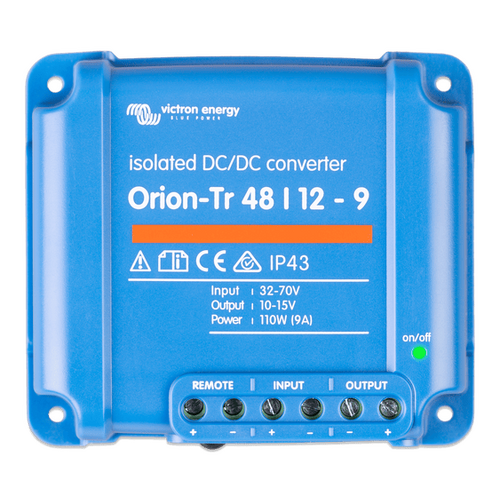 Victron 48V to 12V Orion-Tr 48/12-9A Isolated DC-DC Converter