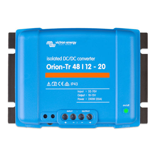 Victron 48V to 12V Orion-Tr 48/12-20A Isolated DC-DC Converter