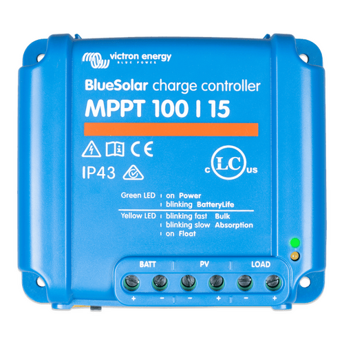 Victron 12/24V 15A BlueSolar MPPT 100/15 Non-Bluetooth Solar Charge Controller
