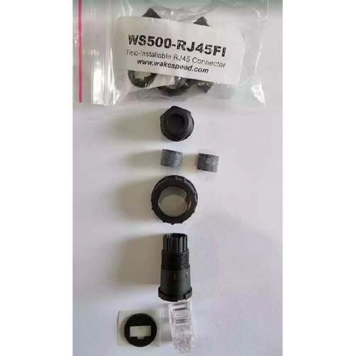 Wakespeed waterproof RJ45 connector for WS500 CAN Bus connectors